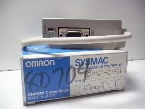 OMRON CPM1-CIF01 SYSMAC PROGRAMMABLE CONTROLLER NEW IN BOX!! QUANTITY!!