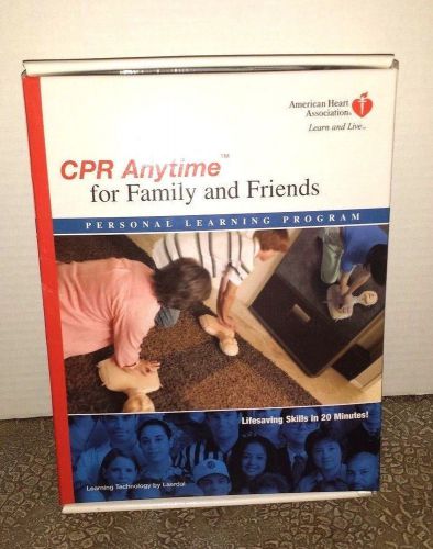 CPR Anytime For Family &amp; Friends Personal Learning Program American Heart Assoc.