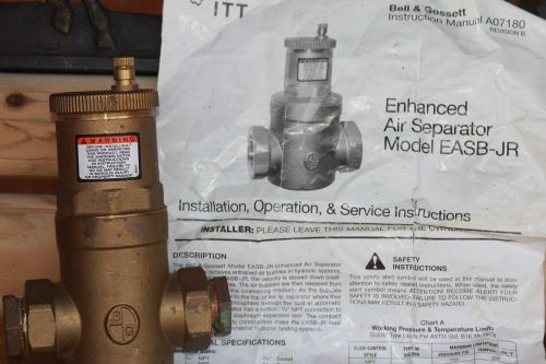 Bell gossett easb-jr enhanced air separator for sale