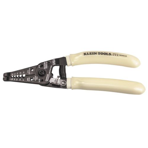 Klein tools 11054glw hi-viz wire stripper/cutter glow in the dark new for sale