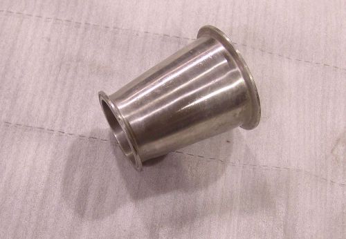 4&#034; x 3&#034; reducer adapter stainless sanitary tri clamp fitting for sale