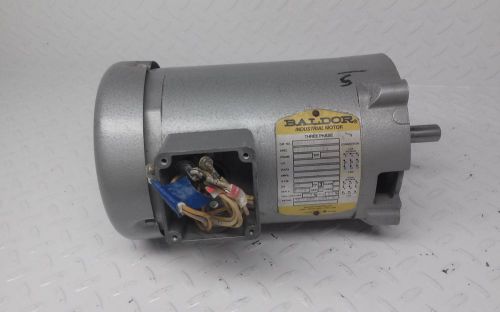 Baldor VWM3108 34-274-872 AC Motor 1/2HP 3Phase 208-230/460V 1725 RPM 56C Frame