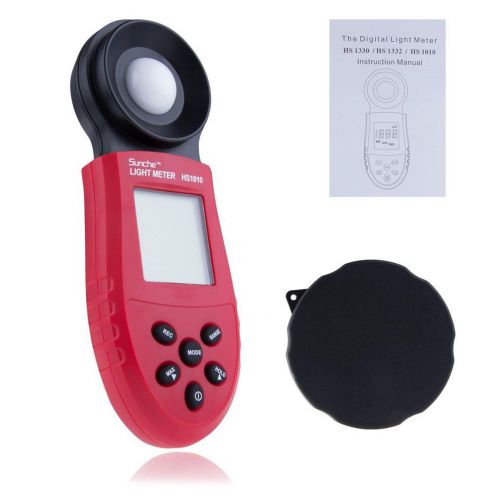 High accuracy lcd digital 200,000 lux light meter handheld photometer luxmeter for sale