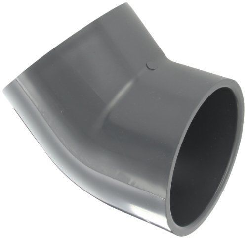 NEW Spears 817 Series PVC Pipe Fitting  45 Degree Elbow  Schedule 80  6&#034; Socket