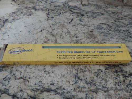 Northern Indistrial Food Processing 10 pk Rep Blades for 12&#034; hand Meat Saw NOS