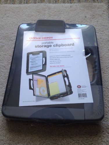 Office Depot Storage Clipboard Portable New Unwrapped