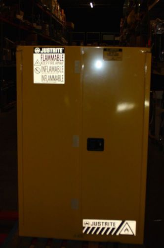 Justrite 60 gallon storage cabinet flammable storage