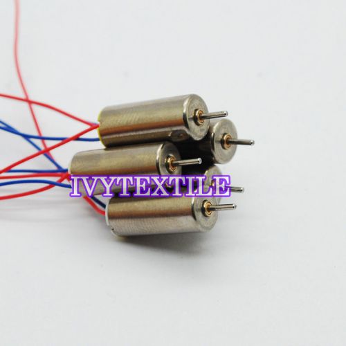 5pcs 6x14mm Coreless DC Motor Strong magnetic 4.2V 46500RPM for toy helicopter