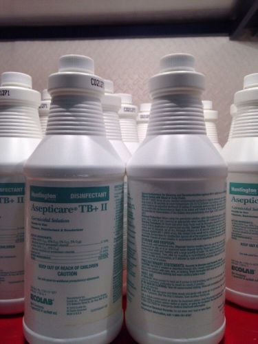 Ecolab TB Disinfectant Cleaner Asepticare Case of 12 Quarts