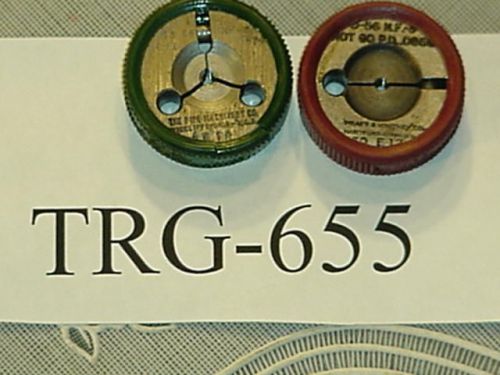 Thread Ring Gage Set 3-56 NO &amp; NOGO TRG-655