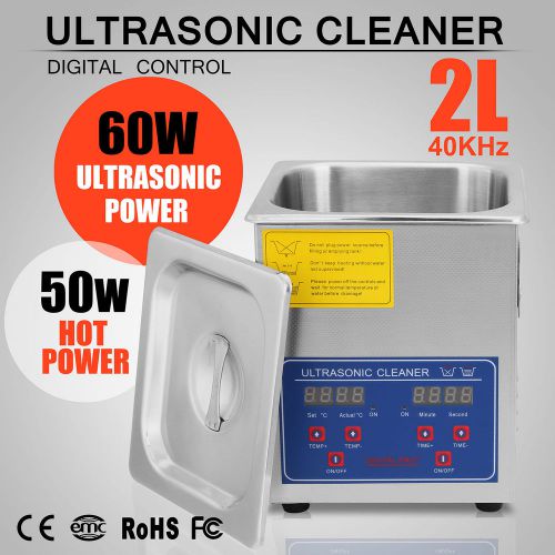 2L 2 L ULTRASONIC CLEANER CLEANING BRACKET 1 SET TRANSDUCER HIGH EFFICIENCY