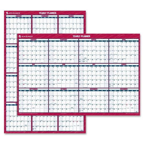 At-A-Glance Horizontal/Vertical Erasable Wall Calendar