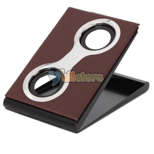 Man&#039;s Business Office Credit ID Cardcase Holder Case Pocket Photos Wallet Coffee