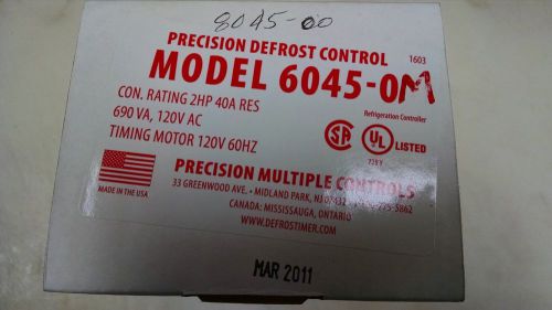 6045-0 Precision Refrigeration Defrost Timer Control 120 Volts W/Protective Case