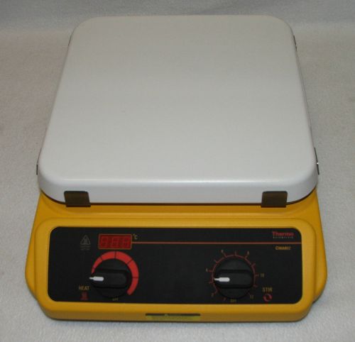 New thermo scientific sp131630-33q 10&#034;x10&#034; stirring hot plate 220-240 v 6.5 amp for sale