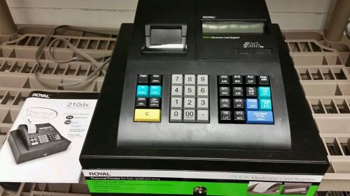 Royal  Electronic  Cash Register /Thermal  Printer 210DX