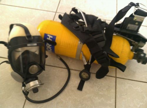 North 800 Series  Breathing Apparatus Self Contained SCBA  WITH CASE