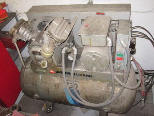Ingersoll rand t-30 air compressor 5 hp for sale