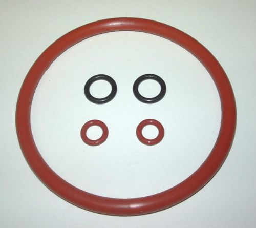 Cornelius corny keg o-ring kit for beer soda wine – features red silicone orings for sale