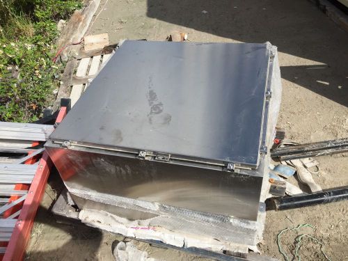 36&#034; x 36&#034; x 6&#034; stainless steel enclosure nema 4x for sale