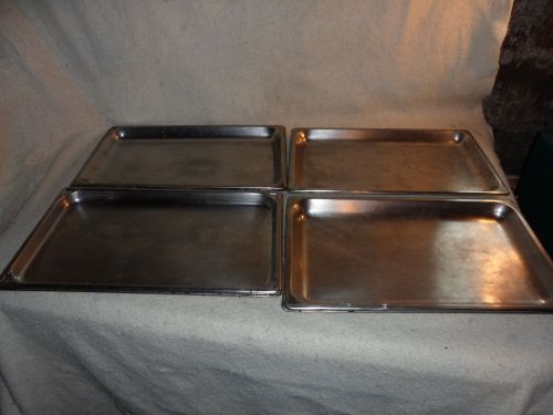 stainless steel steam table pans13x21x 1in deep nsf and vollroth