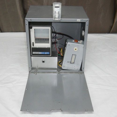 Gas detection system w/ rustrak chart recorder, fumitech stat, figaro gas sensor for sale