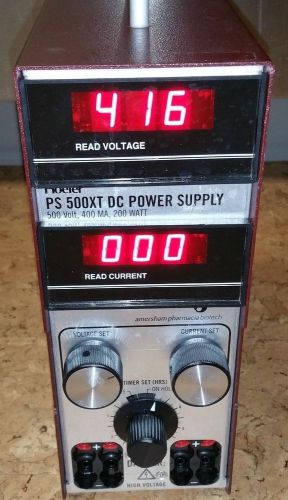 Hoefer Scientific PS500XT 500V Variable DC Power Supply Free shipping in the USA