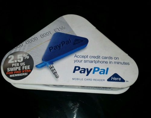 Paypal here mobile card reader