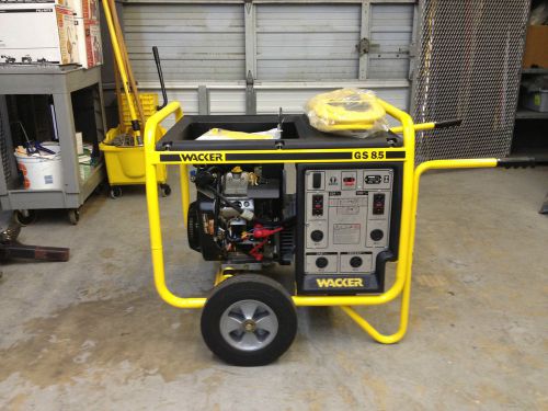 Wacker gs8.5 generator for sale