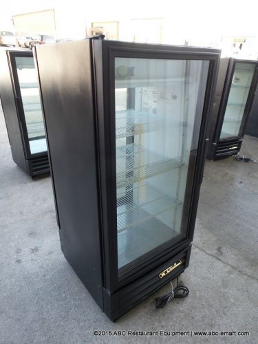 True gdm-10pt 10 cu ft single glass door refrigerator cooler passthrough doors for sale