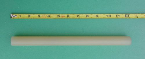 PVDF Kynar Rod 15/16inch x 12&#034; long  Polyvinylidene Fluoride Cut Plastic
