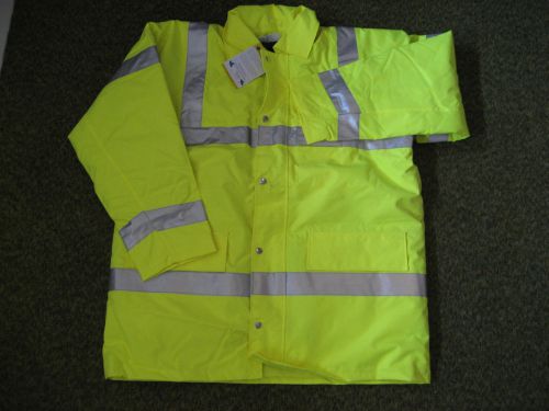 Hi-vis hydra  insulated bomber jacket reflective size xl for sale