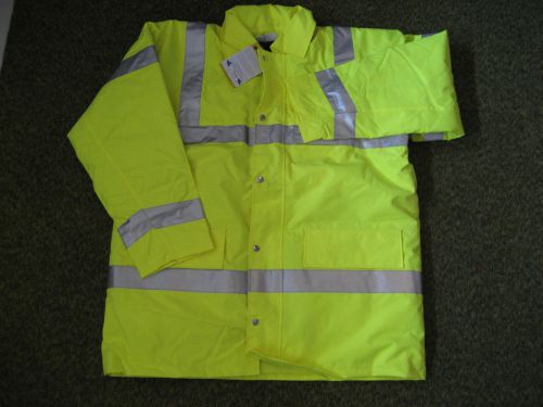 Hi-Vis Hydra  Insulated Bomber Jacket Reflective size XL