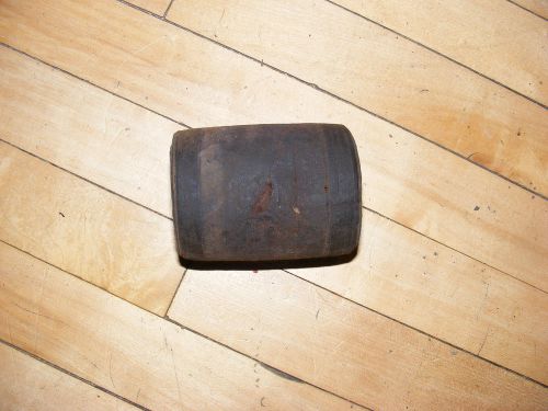 VINTAGE FLAT BELT PULLEY hit miss steam engine drive line drive  3/4&#034; SHAFT