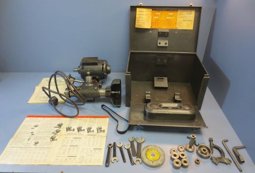 Dumore tool post grinder 1/2 hp cat. 5-021 ser. 8072 10,000/15,500 rpm w/ case for sale