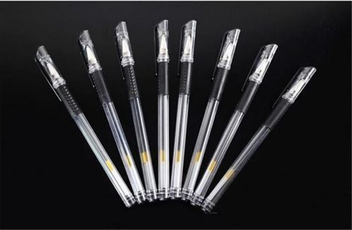 Valuable New 12 Pcs 0.5mm Point Ball Point Pen in Black ink ESCA