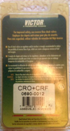 Victor Oxy-Acetylene Check Valves CRO+CRF (0690-0012)