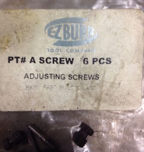 E-Z Burr Adjusting Screws Pt# A Screw Machinist Deburring Tool Parts