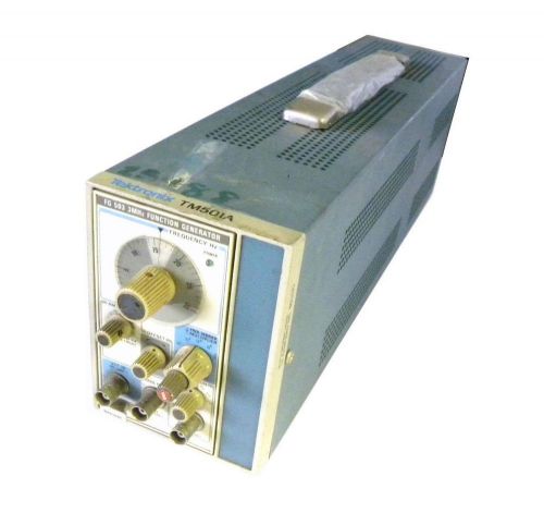 Tektronix fg-503 function generator 3 mhz inside tm501a power module for sale