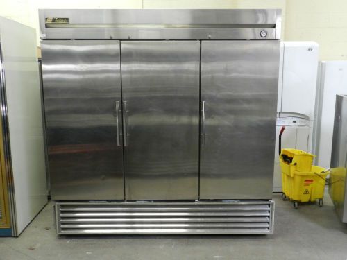 true 3 door stainless steel freezer!