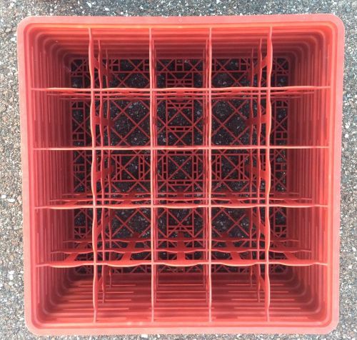 Ecolab Raburn Dish Rack Red 6325-S2 25 Openings