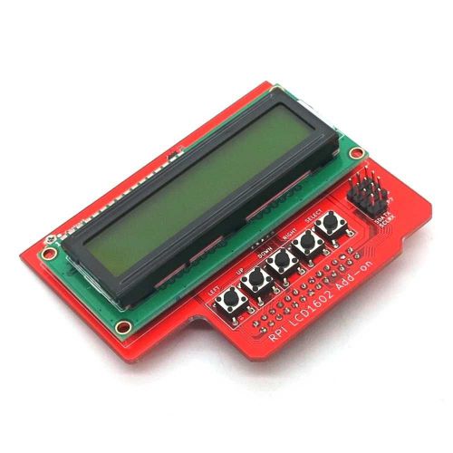 Digital 1602 lcd screen + keypad expansion board for raspberry pi for sale