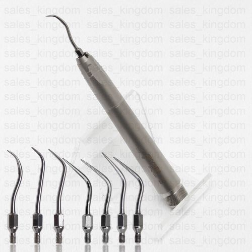 G-Type Dental Super Sonic Air Scaler Scaling Handpiece Fit KAVO 2 HOLE &amp; 7 tips