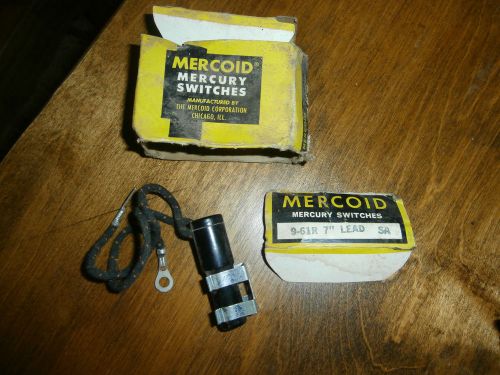 Mercoid Mercury Switch NOS 9061R 7&#034; Lead SA