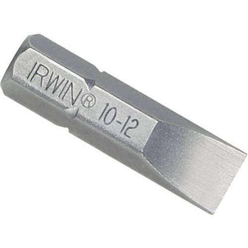 Irwin 3511151c irwin insert screwdriver bit-1pc 1&#034; 10-12 slot bit for sale