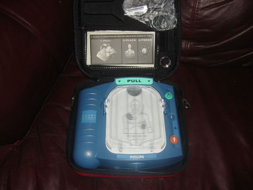 Philips home heartstart defibrillator m5068a for sale