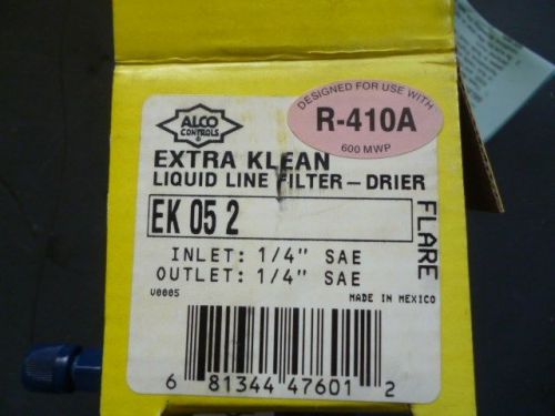 ALCO Controls Extra Klean Liquid Line Filter Drier 1/4&#034; SAE Flare EK 052
