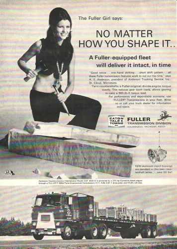 1969 Fuller ad, I-H Model COF 4000 D truck, Anderson Trucking Ser,St.Cloud,Mn
