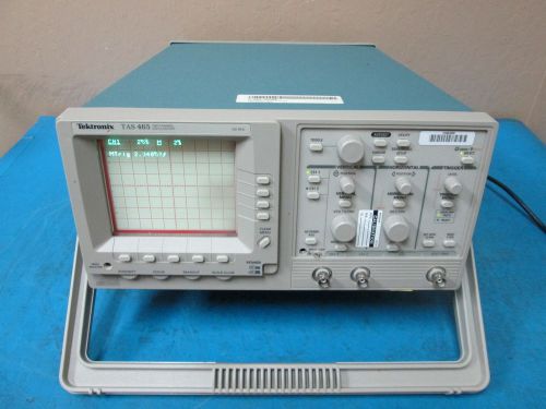 Tektronix TAS465 Two Channel Oscilloscope 100MHz