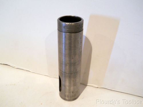 Used Warner &amp; Swasey #4 Morse Taper Adapter, 5.75&#034; OAL, 1.5&#034; OD, M-949-No.4